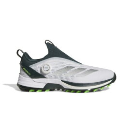 アディダス｜adidas ゴルフシューズ アディゼロ ゼッドジー 25 ボア ホワイト×オーロラアイビー×ライムバースト NLK60 [28.0cm /幅:2E]【返品交換不可】