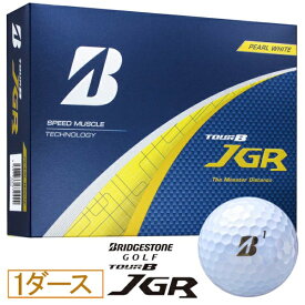 ブリヂストン｜BRIDGESTONE ゴルフボール TOUR B JGR パールホワイト J5GX [12球（1ダース）]【2025年8月7日発売予定】発売日以降のお届け