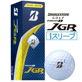 ブリヂストン｜BRIDGESTONE ゴルフボール TOUR B JGR パールホワイト J5GX [3球（1スリーブ）]【2025年8月7日発売予定】発売日以降のお届け