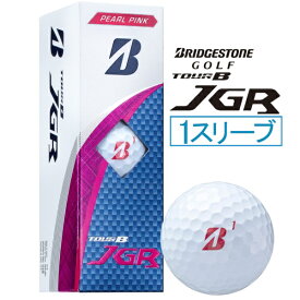 ブリヂストン｜BRIDGESTONE ゴルフボール TOUR B JGR ピンク J5PX [3球（1スリーブ）]【2025年8月7日発売予定】発売日以降のお届け