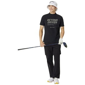 テーラーメイドゴルフ｜Taylor Made Golf メンズ ゴルフティミスティックS/Sモック Black UN621 [メンズ /Mサイズ]【返品交換不可】