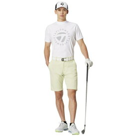 テーラーメイドゴルフ｜Taylor Made Golf メンズ サークルロゴS/Sモック White UN650 [メンズ /Lサイズ]【返品交換不可】