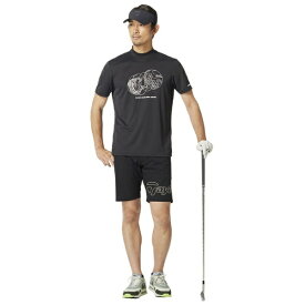 テーラーメイドゴルフ｜Taylor Made Golf メンズ T-ICEコンセプトS/Sモック Black UN649SS [メンズ /Lサイズ]【返品交換不可】