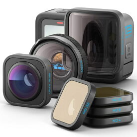 GoPro｜ゴープロ アクションカメラ HERO13 Black + HBシリーズレンズコレクション CHDRB-132-FW [4K対応 /防水+防塵+耐衝撃]