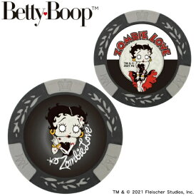 ホクシン交易｜Hokushin Trading ゴルフマーカー ベティーブープ Betty Boop チップマーカー グレー MK0317