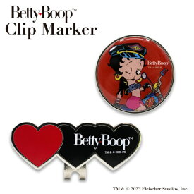 ホクシン交易｜Hokushin Trading ゴルフマーカー ベティーブープ Betty Boop クリップマーカー レッド MK0389