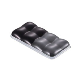 ELECOM｜エレコム リストレスト [145x74x18mm] 透明ゲル ブラック MOH-BPGLSBK