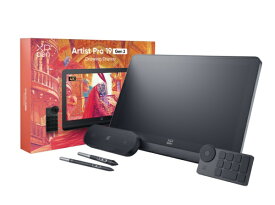 XPPen｜エックスピーペン ARTPP180UH_JP2 液晶ペンタブレット Artist Pro 19 (GEN2)(替え芯セット付属)(Chrome/Android/Mac/Windows11対応) グレー [18.4型]