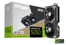 ZOTAC｜ゾタック ゲーミンググラフィックボード RTX 5050 Twin Edge ZT-B50500E-10M [GeForce RTXシリーズ /8GB]