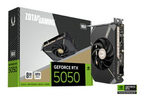 ZOTAC｜ゾタック ゲーミンググラフィックボード RTX 5050 SOLO ZT-B50500G-10L [GeForce RTXシリーズ /8GB]