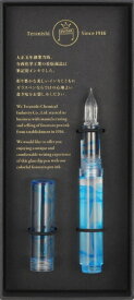 寺西｜Teranishi Chemical Industry ガラスペン オーロラ キャップ付 GUITAR(ギター) アクアブルー GLAA-AQBL