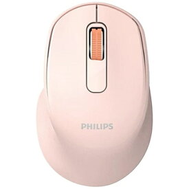 PHILIPS｜フィリップス マウス 4000 series(Android/Mac/Windows11対応) ピンク SPK7448P [光学式 /無線(ワイヤレス) /4ボタン /Bluetooth・USB]