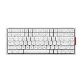 iQunix｜アイキューニックス ゲーミングキーボード MQ80(英語配列) シルバー iq-mq80-mlgslv-gold-red [有線・ワイヤレス /Bluetooth・USB]