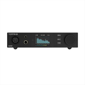 【エントリーで最大2万ポイント当たる｜4/23まで】 TOPPING｜トッピング フルバランスデスクトップDAC & ヘッドホンアンプ DX5 II Black ブラック DX52BLACK