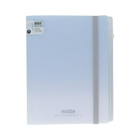サンスター文具｜sun-star 【限定】ゴムバンド付クリアファイル5P＋F mitte ホワイトソーダ S2174618
