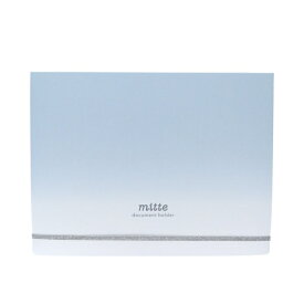 サンスター文具｜sun-star 【限定】ドキュメントホルダー5P mitte ホワイトソーダ S2174650