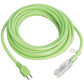 フジマック｜FUJIMAC fmc　光るタップコード　グリーン　10m