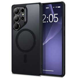 イーエスアール｜ESR Galaxy S25 Ultra MagSafe対応ハイブリッドケース ESR Frosted Black 1A81100302-Frosted Black