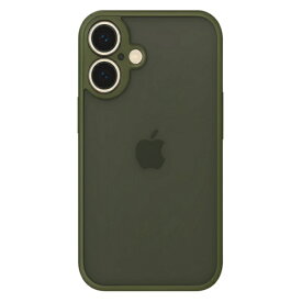 COCO case iPhone 16 バンパーハードケース COCO case カーキ 1001-16-KHAKI