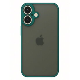 COCO case iPhone 16 バンパーハードケース COCO case グリーン 1001-16-GREEN