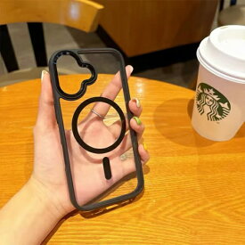 COCO case iPhone 16 MagSafe対応 ところどころメタルケース COCO case ブラック 1835-16-BLACK