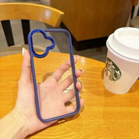 COCO case iPhone 16 ところどころメタルケース ブルー 1836-16-BLUE