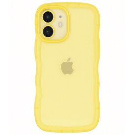 COCO case IPHONE16 クリアなくねくねケース イエロー COCO case イエロー 1818-16-YELLOW