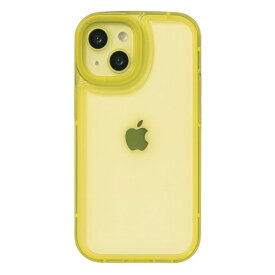 COCO case IPHONE16 角がまぁるいスタンドケース イエロー COCO case イエロー 1821-16-YELLOW