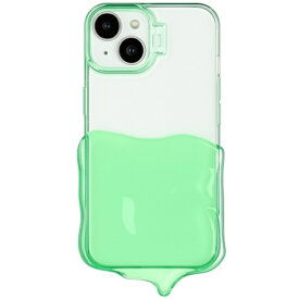 COCO case iPhone 15/14/13 溶けたクリームケース COCO case グリーン 1843-151413-GREEN