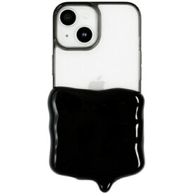 COCO case iPhone 15/14/13 溶けたクリームケース COCO case ブラック 1843-151413-BLACK