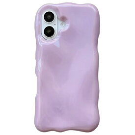 COCO case iPhone 16 溶けたドロドロケース COCO case むらさきいも 1829-16-MURASAKIIMO