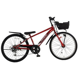 あさひ｜asahi 24型 子供用自転車 ドライドS3 BAA246-Q(外装6段変速) レッド 174995003【キャンセル・返品不可】 【代金引換配送不可】