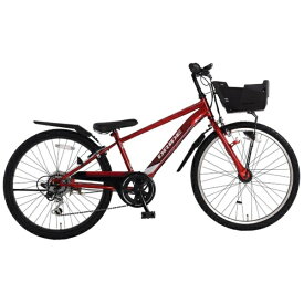 あさひ｜asahi 24型 子供用自転車 ドライドS3 BAA246HD-Q(外装6段変速) レッド 174999003【キャンセル・返品不可】 【代金引換配送不可】