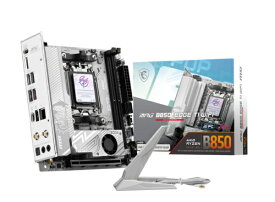 MSI｜エムエスアイ マザーボード(Socket AM5) シルバーホワイト MPG B850I EDGE TI WIFI [MiniITX]