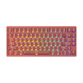 IROK｜アイロック ゲーミングキーボード MG75 Pro(英語配列) レッド IROK-MG75PRO-RED [有線 /USB]
