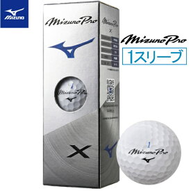 mizuno｜ミズノ ゴルフボール Mizuno Pro X ミズノプロ X 5NJBT83520 [3球（1スリーブ）]