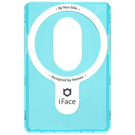 HAMEE｜ハミィ iFace MagSynq カードウォレット iFace クリア/ブルー 41-973059