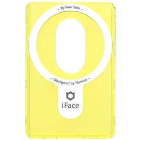 HAMEE｜ハミィ iFace MagSynq カードウォレット iFace クリア/イエロー 41-973066