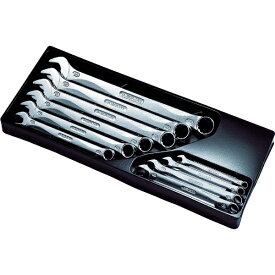 旭金属工業｜ASAHI TOOLS レボウェイブコンビネーションスパナセット　CLS100