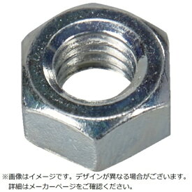 トラスコ中山｜TRUSCO NAKAYAMA TRUSCO 六角ナット1種 三価白 ねじ寸法M5×0.80 20本入 少量パック