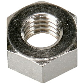 トラスコ中山｜TRUSCO NAKAYAMA TRUSCO 六角ナット1種 真鍮ニッケル ねじ寸法M6×1.00 10本入 少量パック