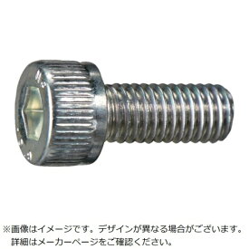 トラスコ中山｜TRUSCO NAKAYAMA TRUSCO 六角穴付ボルト 三価白 全ネジ M5×10 10本入 少量パック /キャップボルト（CAP）