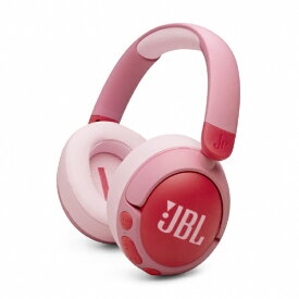 【まとめ買いで最大15％OFFクーポン(8/17まで）】 JBL｜ジェイビーエル 子ども用 ブルートゥースヘッドホン JBL Junior 470NC ピンク JBLJR470NCPIK [ノイズキャンセリング対応 /Bluetooth対応]【rb_makerC】