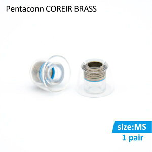 ���{�f�B�b�N�X�bNIPPON DICS �C���[�s�[�X MS 1�y�A Pentaconn COREIR BRASS �u���[ PTM01-MS-1P