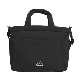 アディダス｜adidas キルティング ショルダー ラウンドバッグ ブラック JWK40 [NS (W28cmxH24cmxD12cm)]