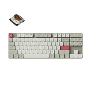KeychronbL[N L[{[h K1 Max White LED(Epz) gJ[ K1M-K3-US [LECX /BluetoothEUSB]
