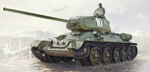 vbcbPLATZ 1/35 TANKS OF THE WORLD WWII \rGgR T-34/85 MONO/C^
