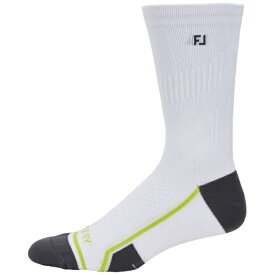 フットジョイ｜FootJoy メンズ テックドライ クルー ホワイト 18590 [メンズ /25cm-27cm]【返品交換不可】