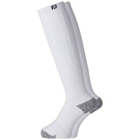 フットジョイ｜FootJoy レディース ナノロックグリップ ハイソックス ホワイト FSS25NLW8 [レディース /22cm-24cm]【返品交換不可】