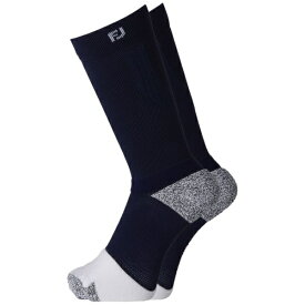 フットジョイ｜FootJoy メンズ ナノロックグリップ　クルーソックス ネイビー FSS25NLM1 [メンズ /25cm-27cm]【返品交換不可】